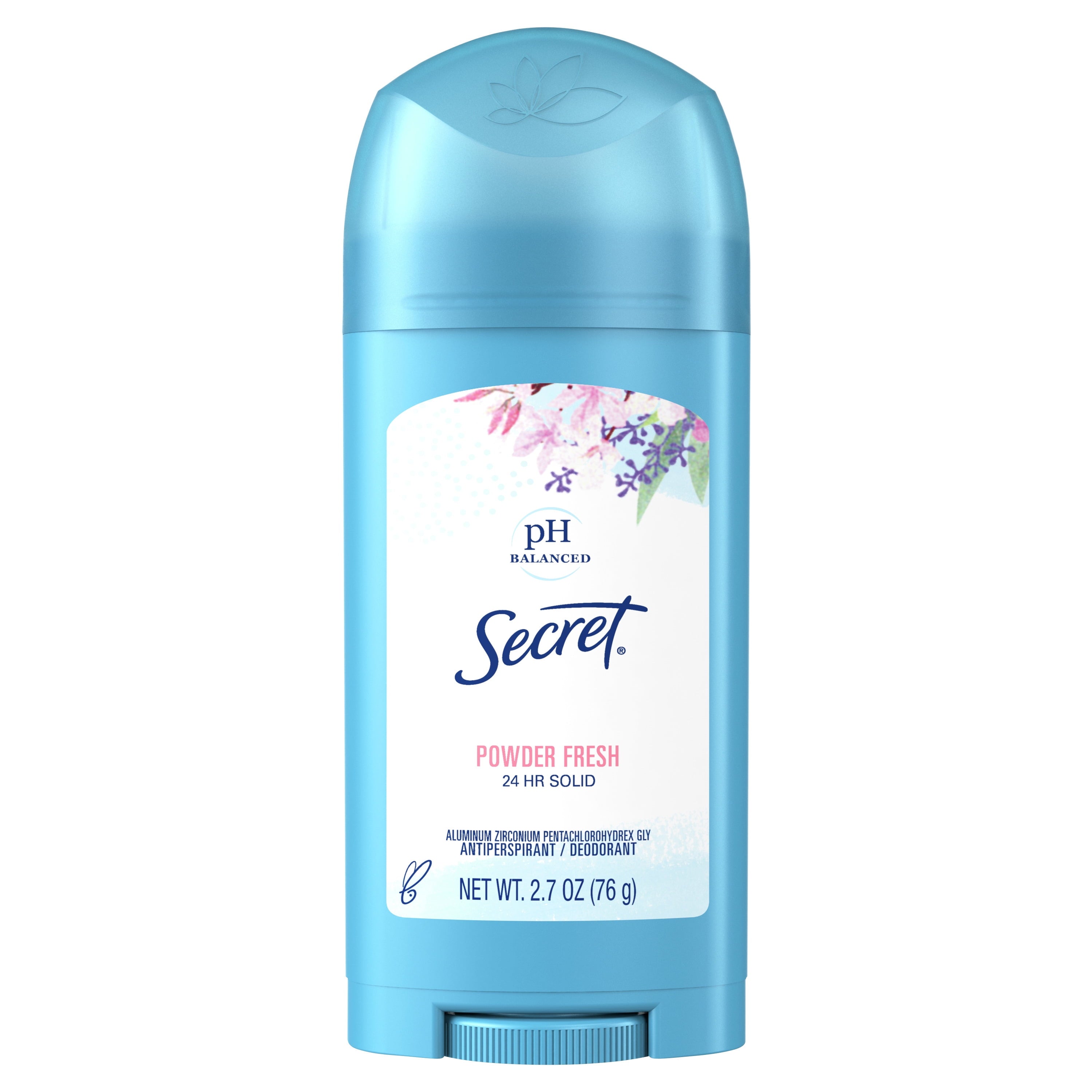 Wide Solid Antiperspirant Deodorant, Powder Fresh, 2.7 oz