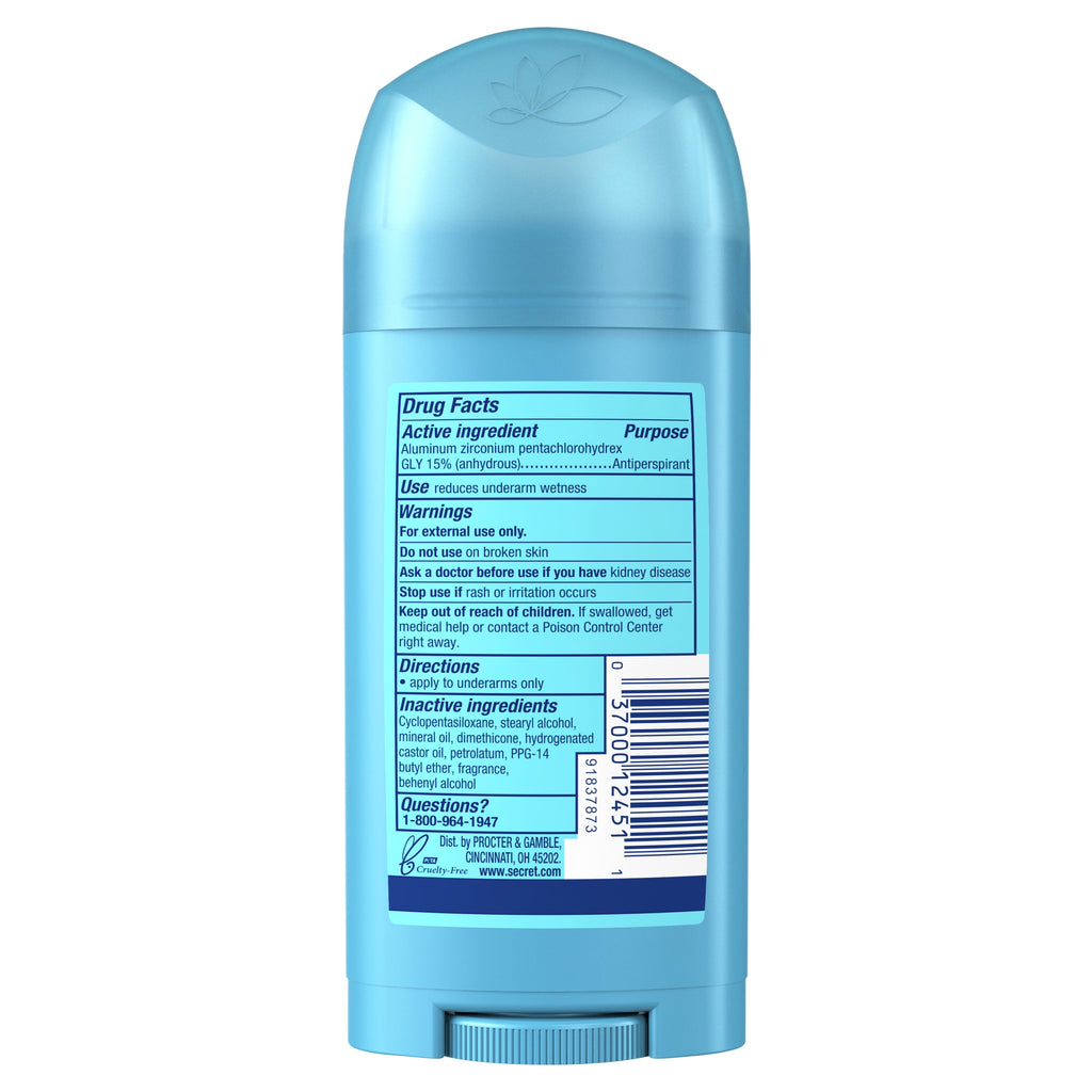 Wide Solid Antiperspirant Deodorant, Powder Fresh, 2.7 oz