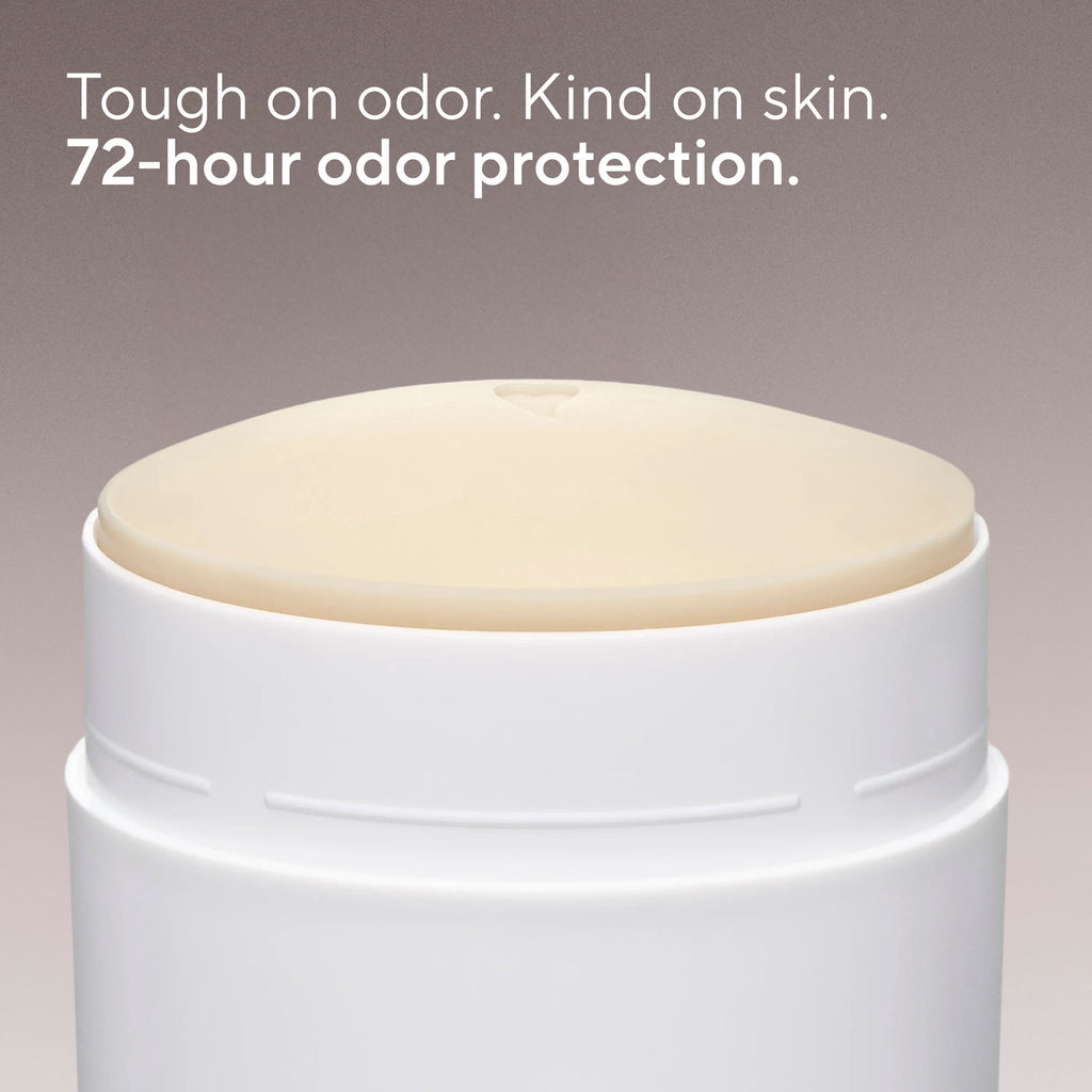 Aluminum Free Deodorant For Men, 72 Hour Solid Deodorant Stick, Santal &amp; Leather, 2.65oz