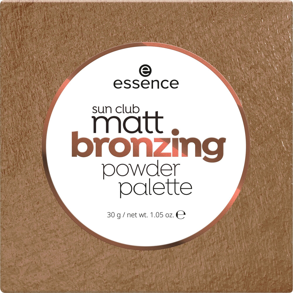 Sun Club Matt Bronzing Powder Palette, 10 Better Than Vacation Tan, 4 Shades