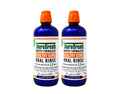 TheraBreath Healthy Gums Oral Rinse Clean Mint Antigingivitis Antiplaque Mouthwash Alcohol Free 33.8 fl oz (Pack of 2)