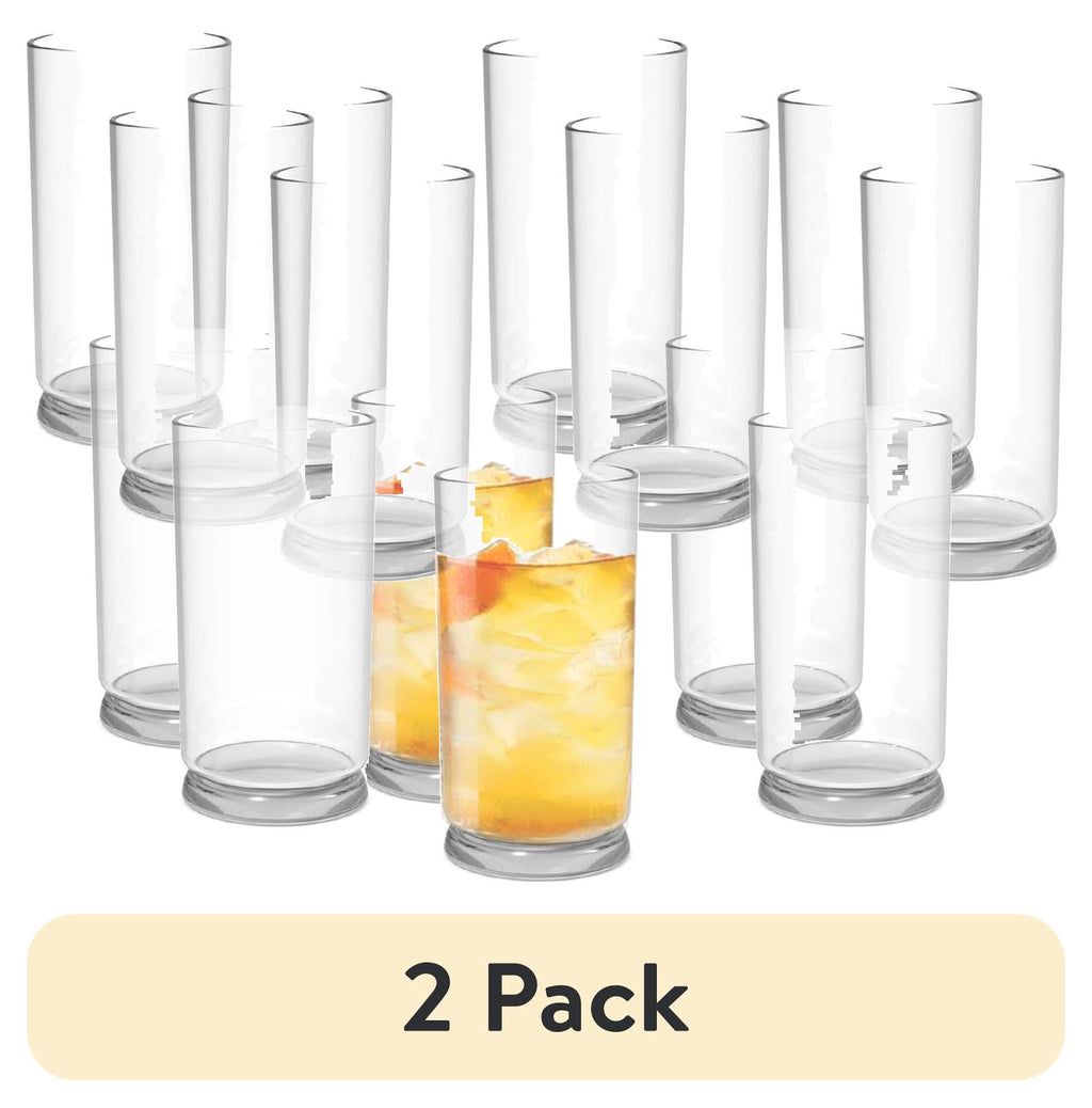 Better Homes &amp; Gardens Emerson Clear Glass Tumbler 16ounces 8 Pack