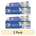 (2 pack) Crest Toothpaste, Plus Tartar Protection Toothpaste, Regular Paste, 5.7 oz
