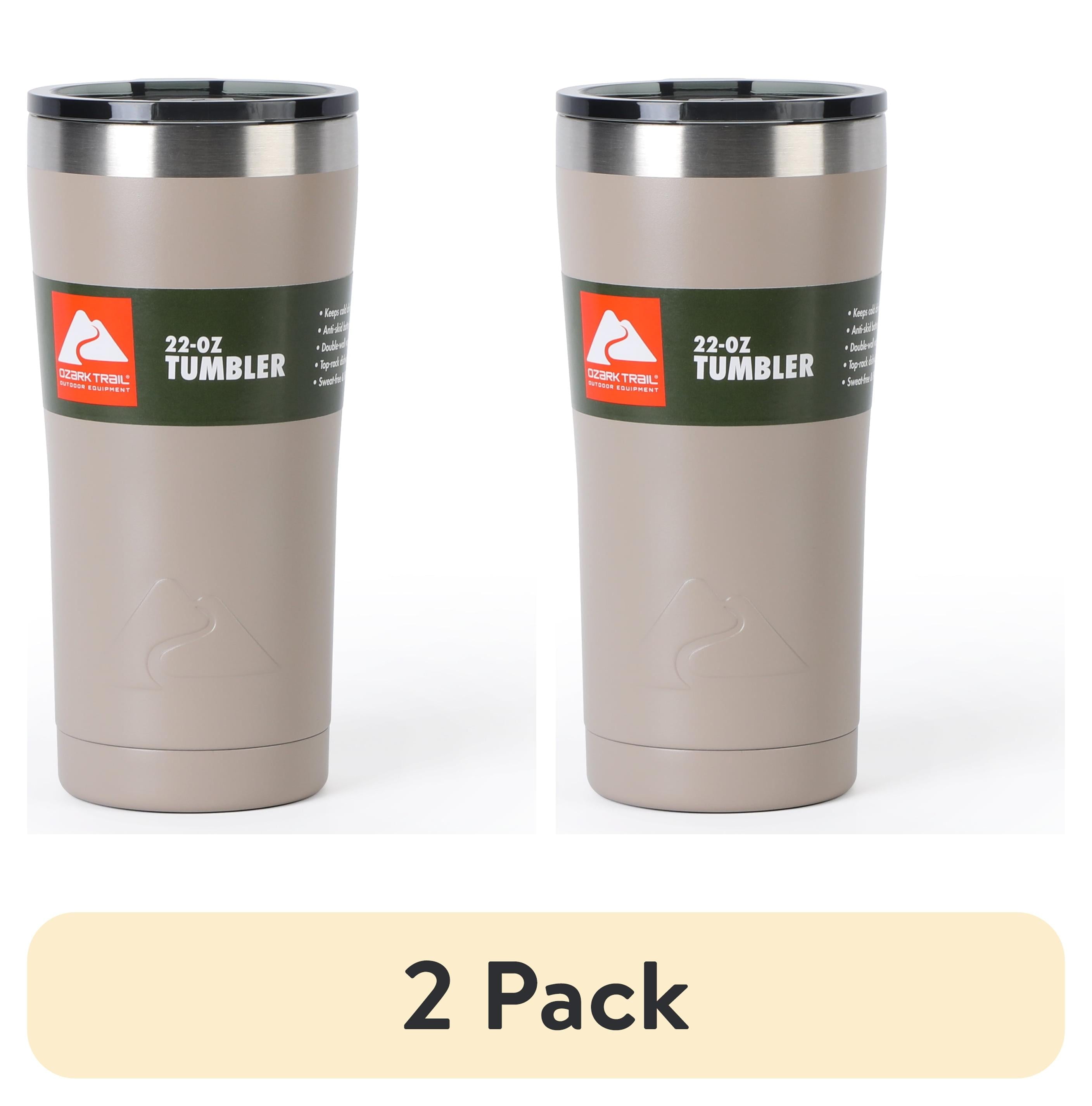 Ozark Trail 22 oz Stainless Steel Insulated Tumbler, Black