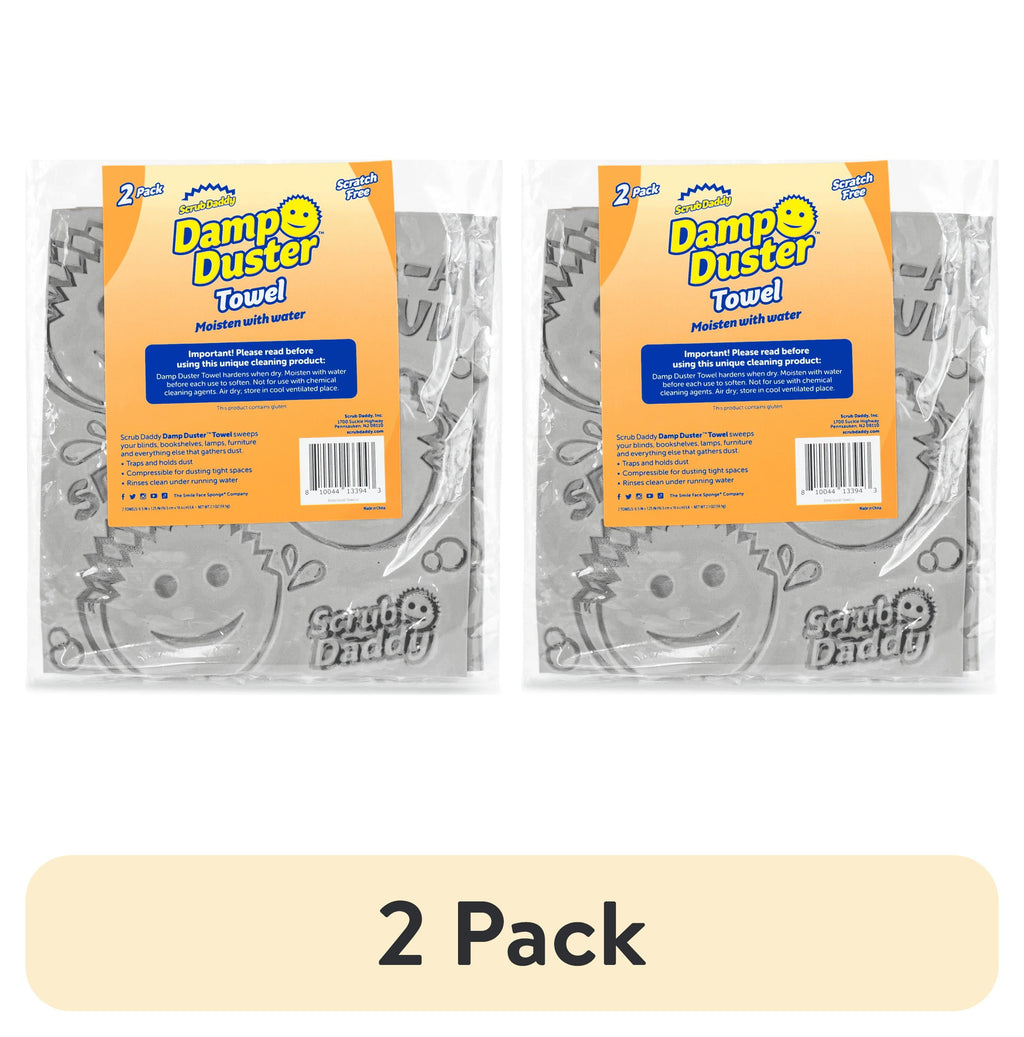 Microfiber Cloth 2-Pack - Scratch-Free, Reusable, Versatile Cleaning Towel