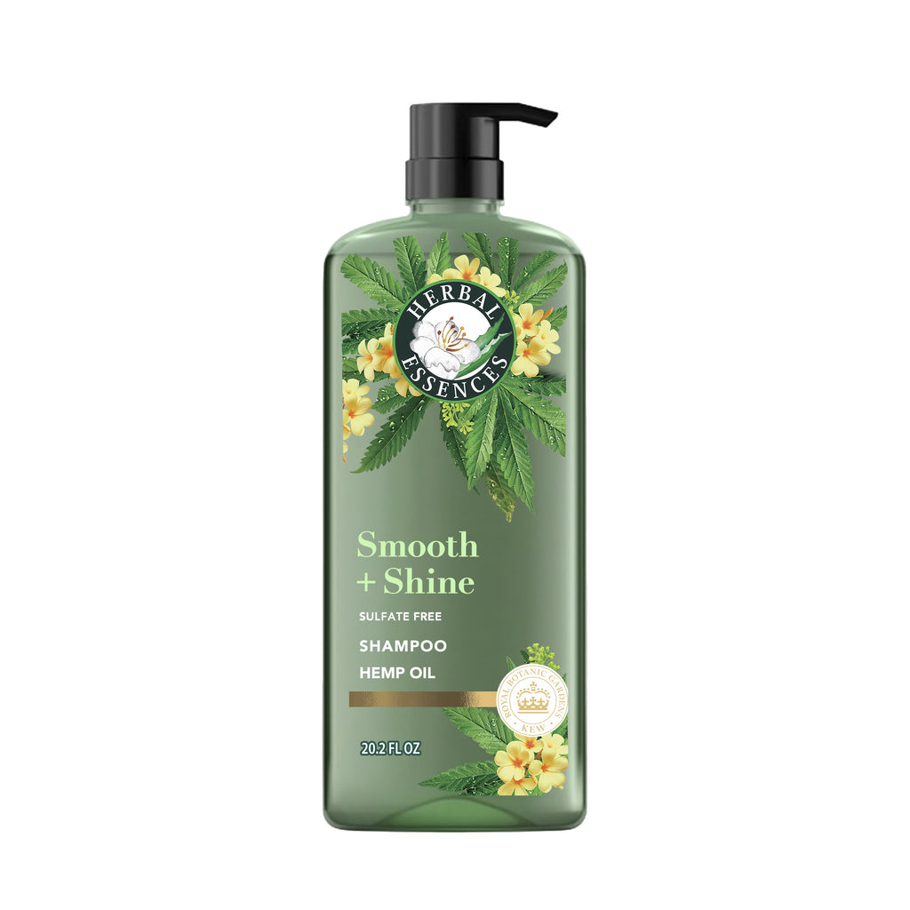 Smooth + Shine Hemp Sulfate Free Shampoo, 20.2 fl oz