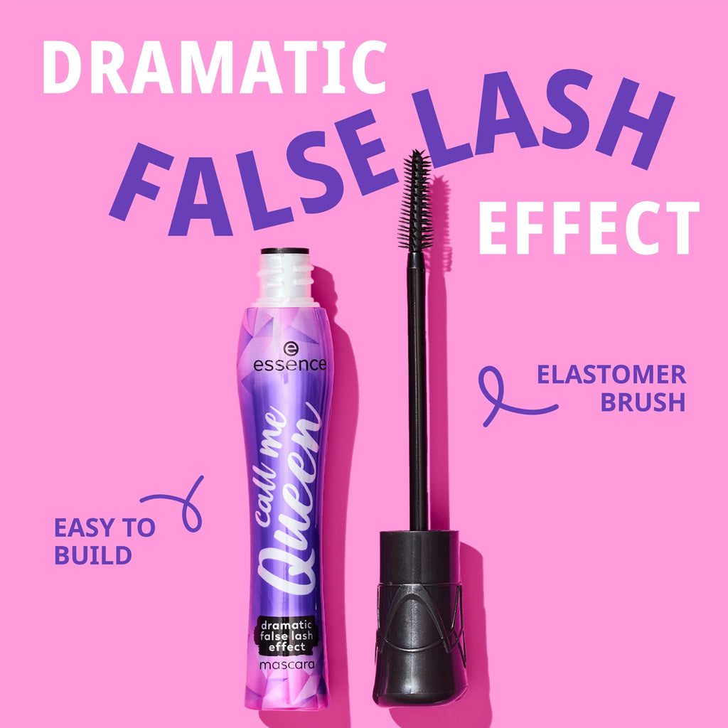 Call Me Queen Dramatic False Lash Effect Mascara, Black
