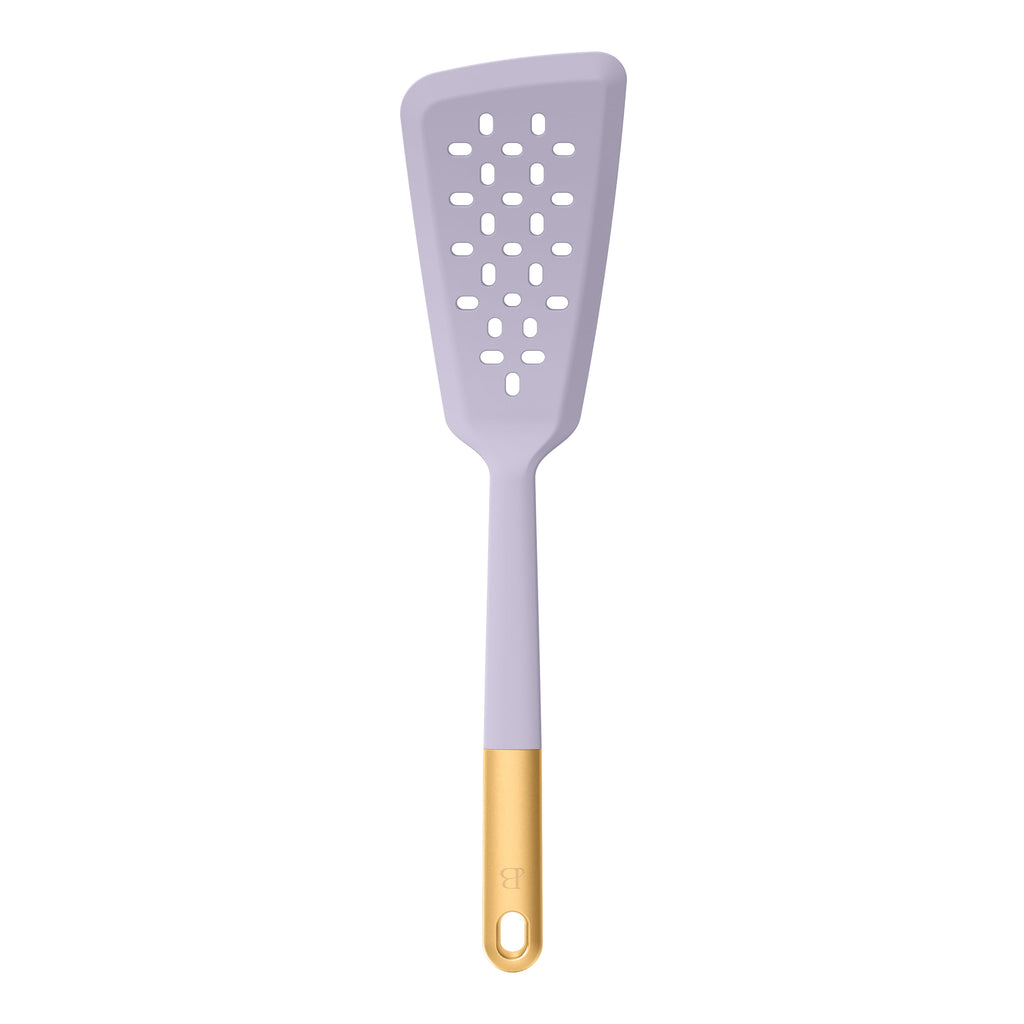 3-Piece Silicone Kitchen Utensil Tool Set, Porcini Taupe by Drew Barrymore