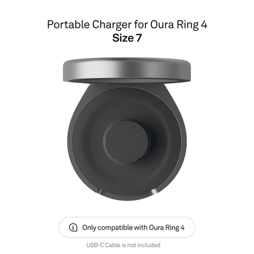 4 Charging Case - Size 7 - Up to 5 Ring Charges