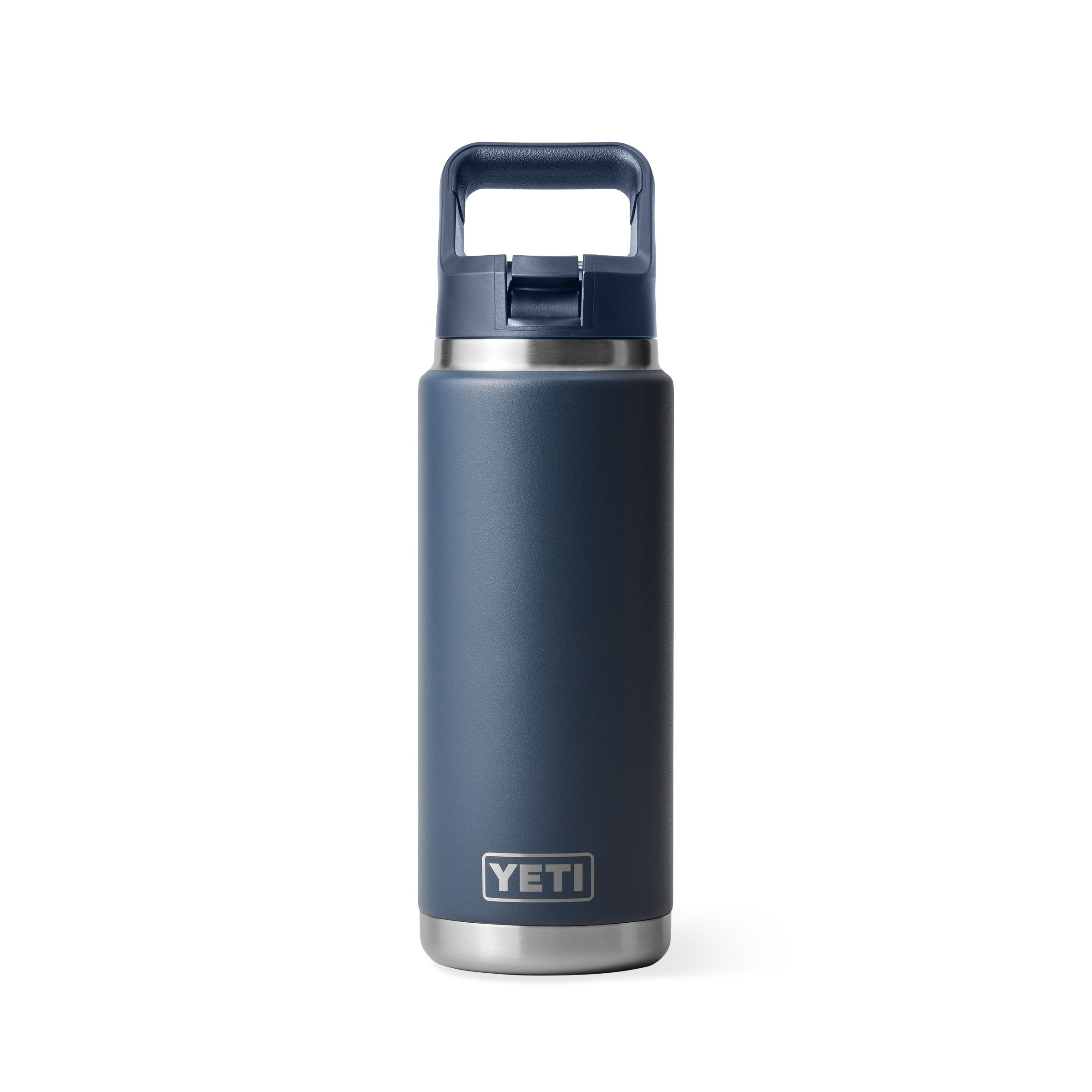 YETI Rambler® 26 oz (769 ml) Bottle With Straw Cap Navy