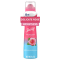 Dry Spray Female Antiperspirant Deodorant, Wild Rose and Argan Oil, 4.1oz
