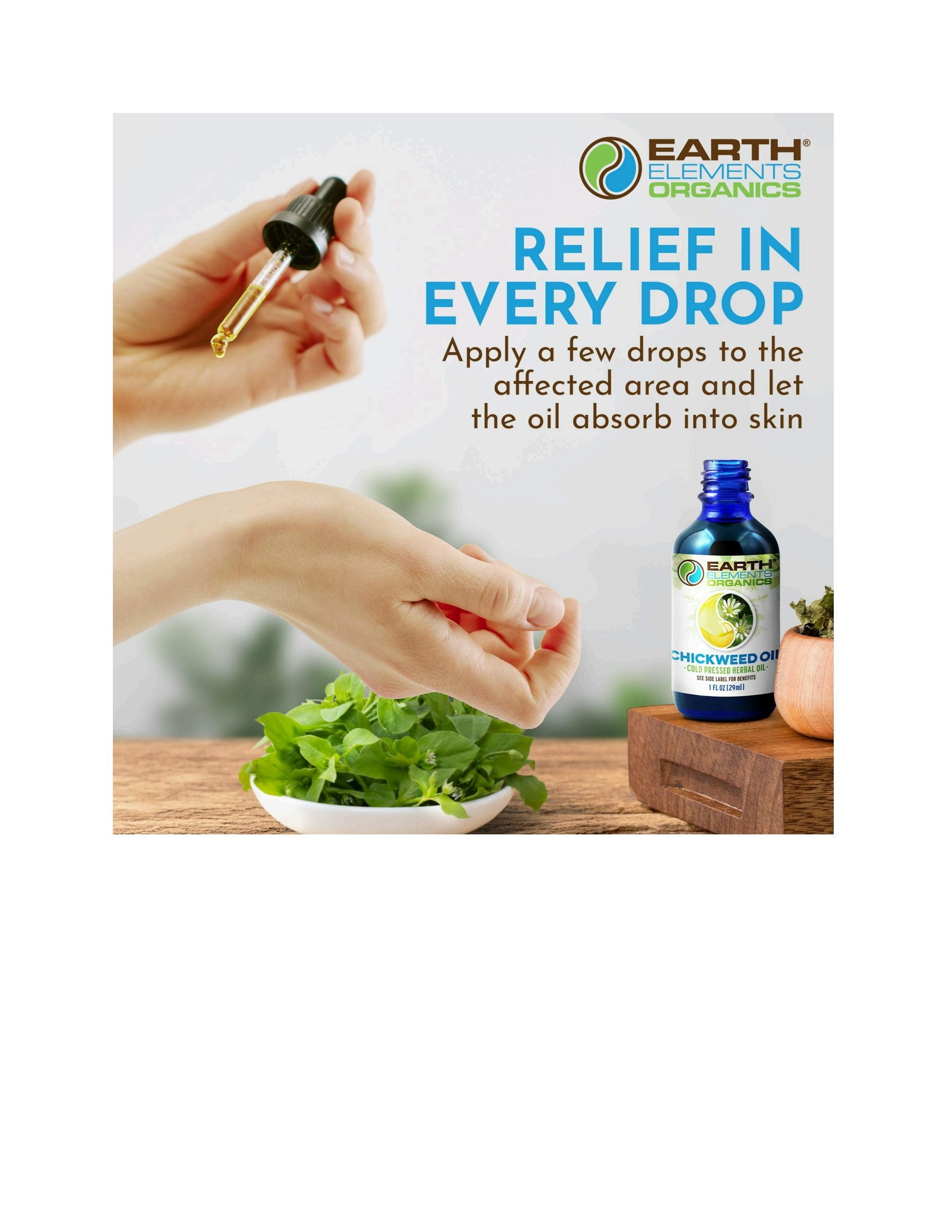 Soothing Herbal Remedy, Organic Skincare for All Skin Types - 1 fl oz