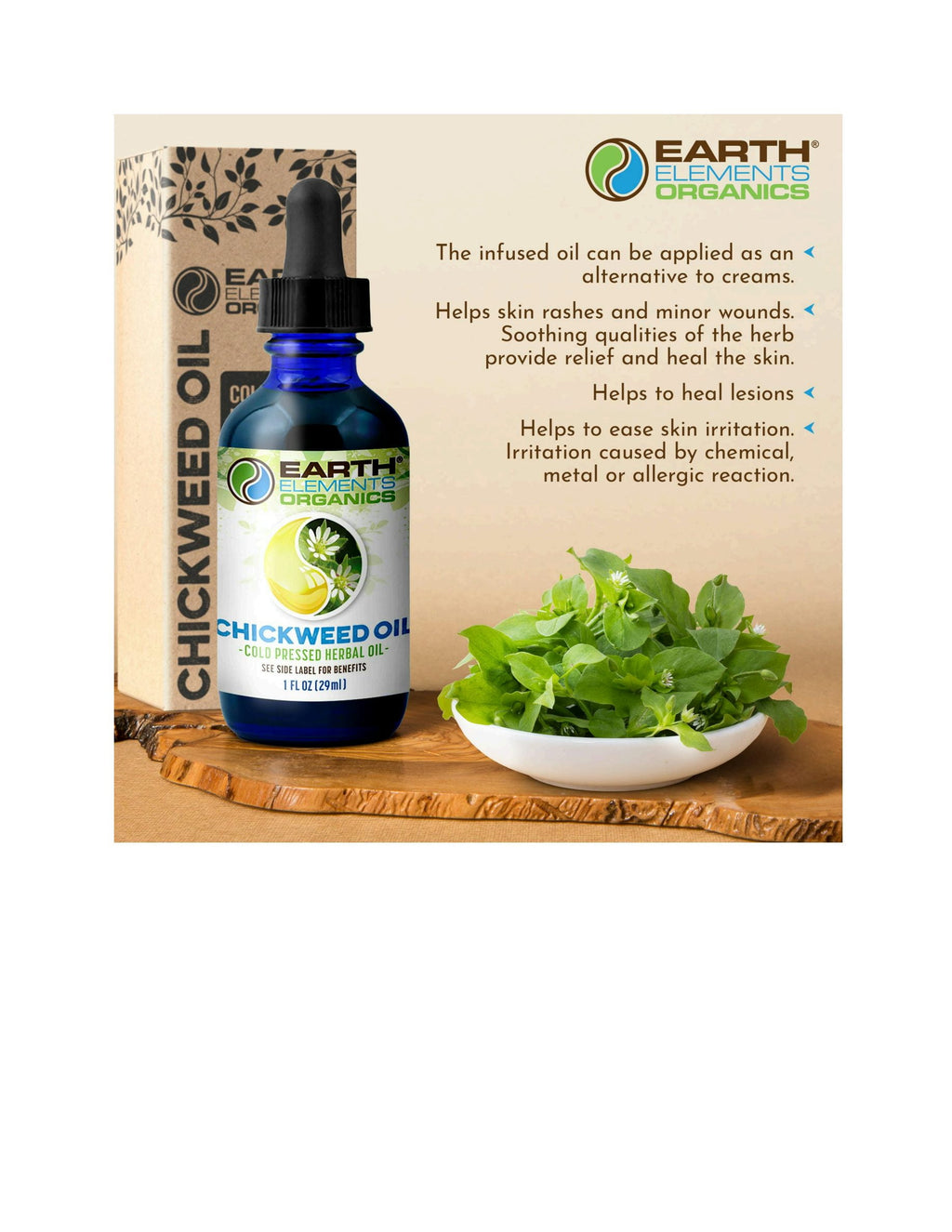 Soothing Herbal Remedy, Organic Skincare for All Skin Types - 1 fl oz