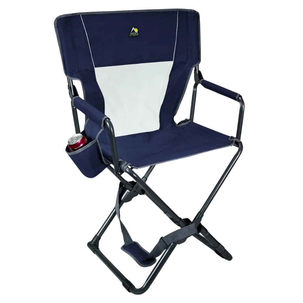 Xpress Director's Chair, Indigo, Front