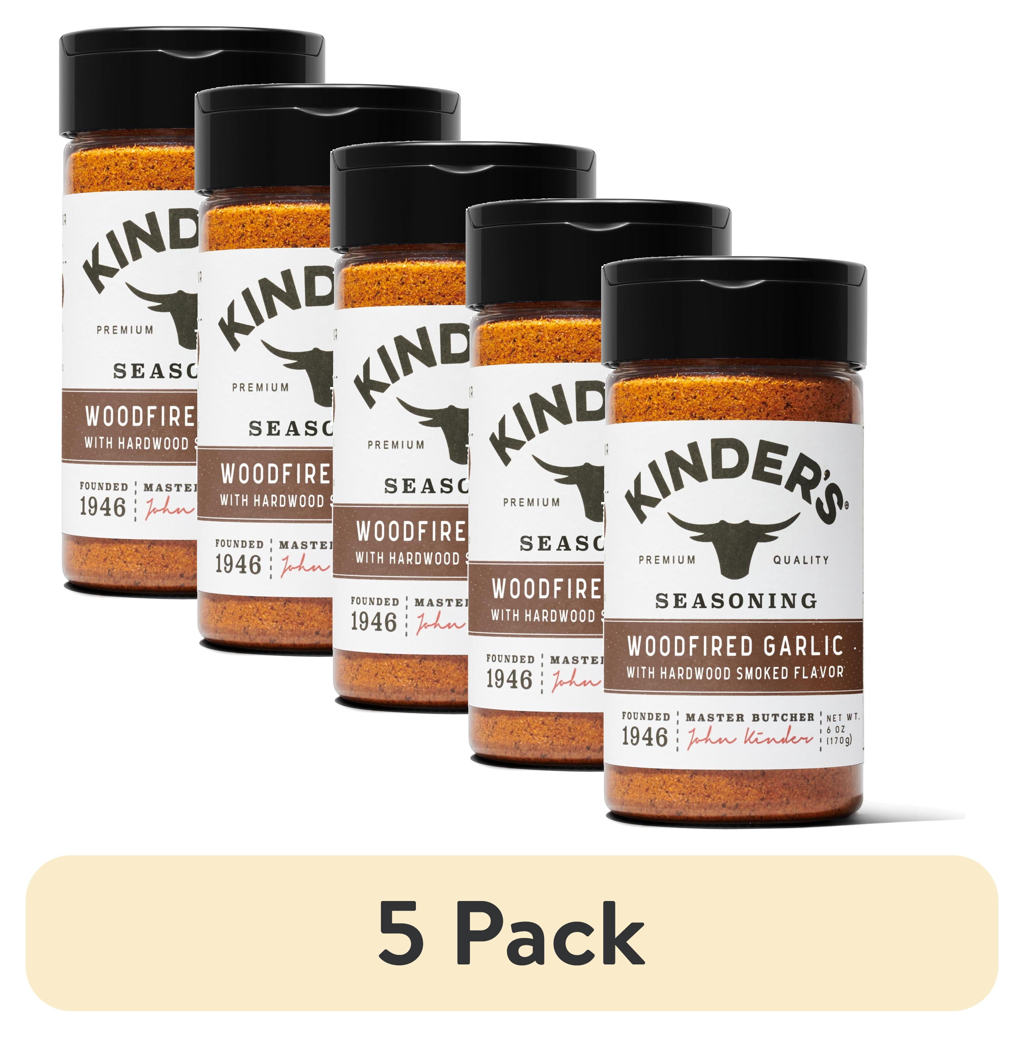 Woodfired Garlic Seasoning with Hardwood Smoked Flavors, 6 oz