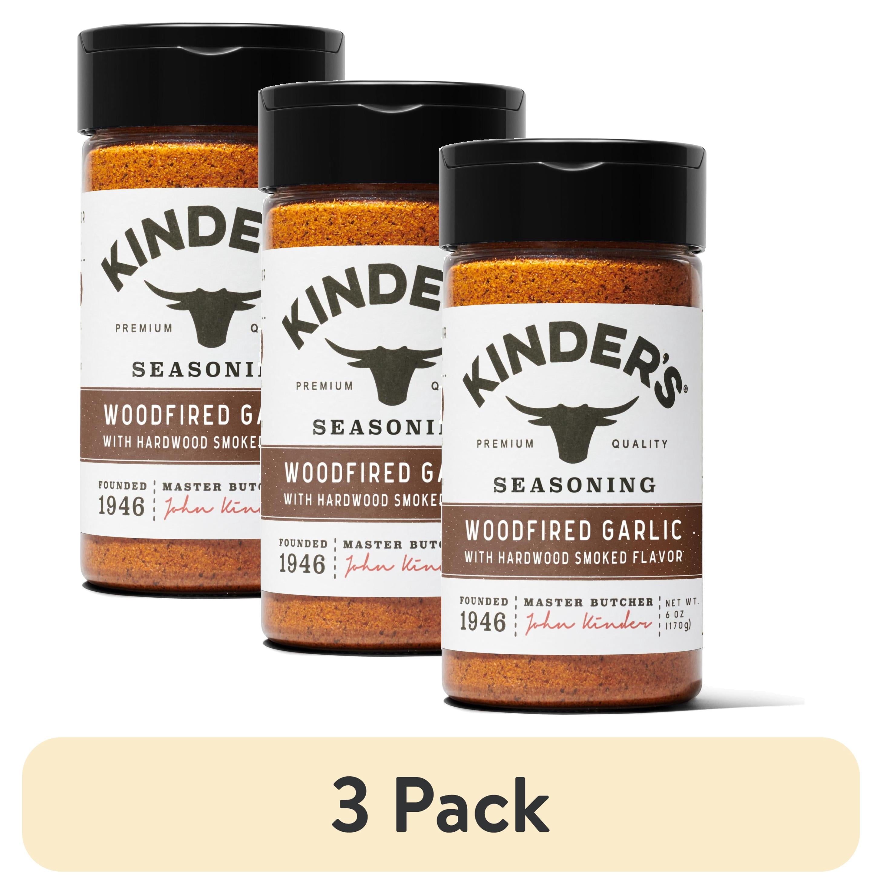 Woodfired Garlic Seasoning with Hardwood Smoked Flavors, 6 oz