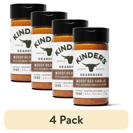 Woodfired Garlic Seasoning with Hardwood Smoked Flavors, 6 oz