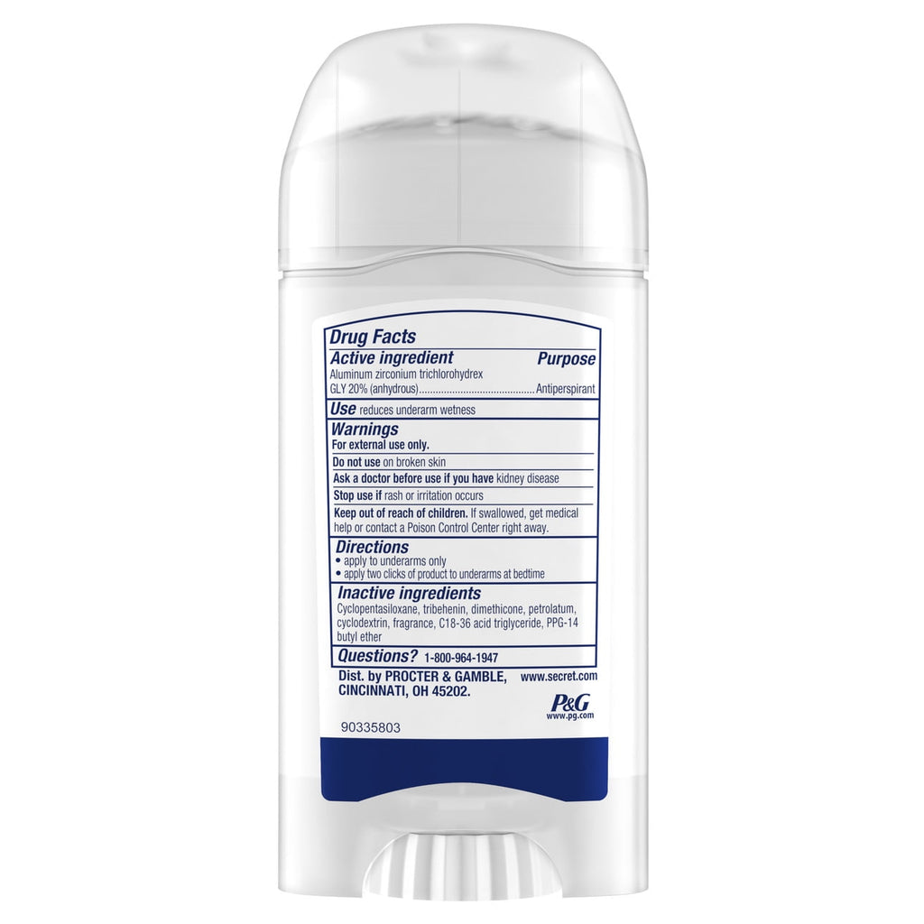 Clinical Antiperspirant Deodorant for Women, 100HR Sweat &amp; Odor Protection, Hyaluronic Acid, Soft Solid, Active Fresh, 2.6 oz
