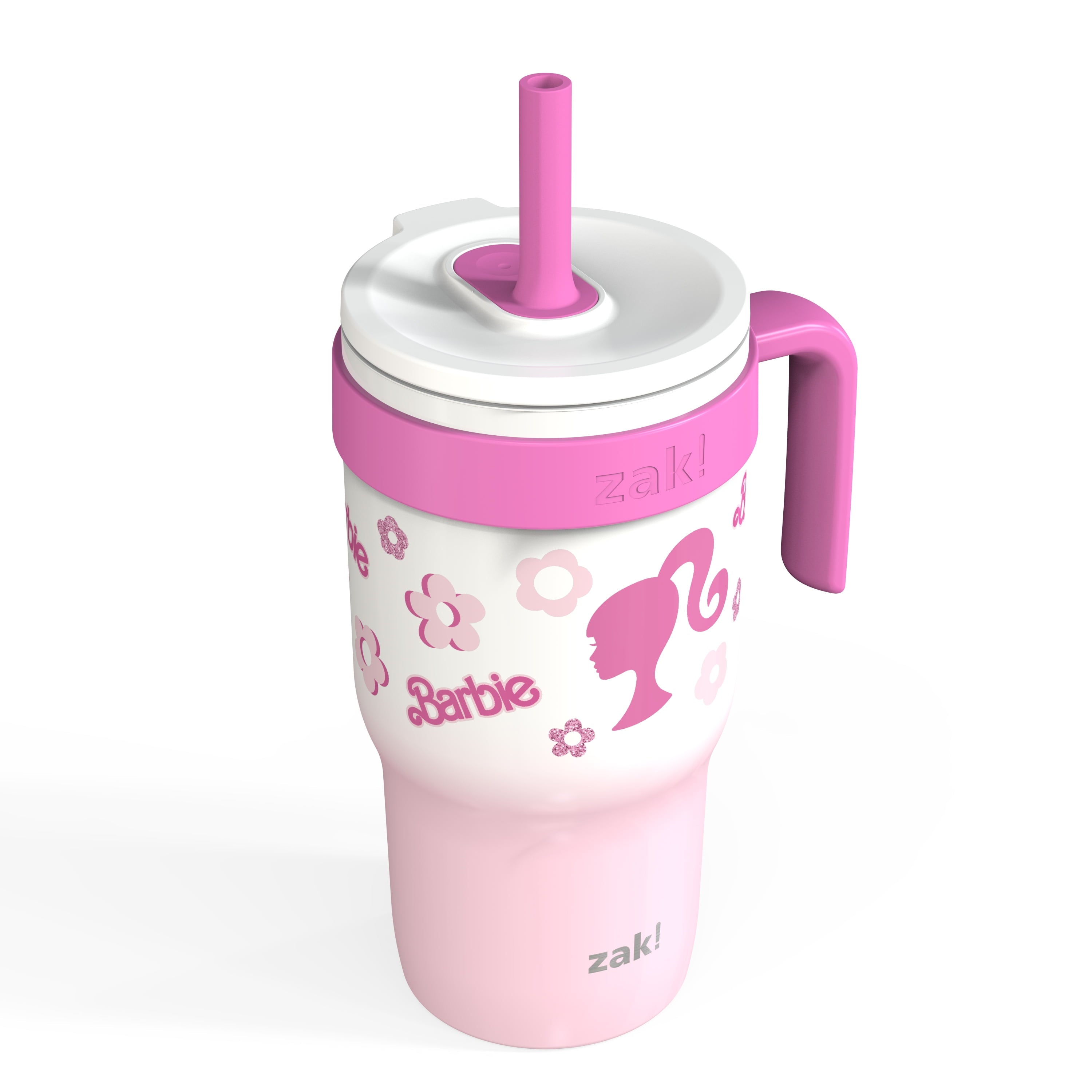 18oz Stitch Kids Straw Handle Tumbler