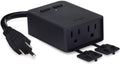 Smart Home Smart Indoor/Outdoor Plug, Wifi Enabled, Black
