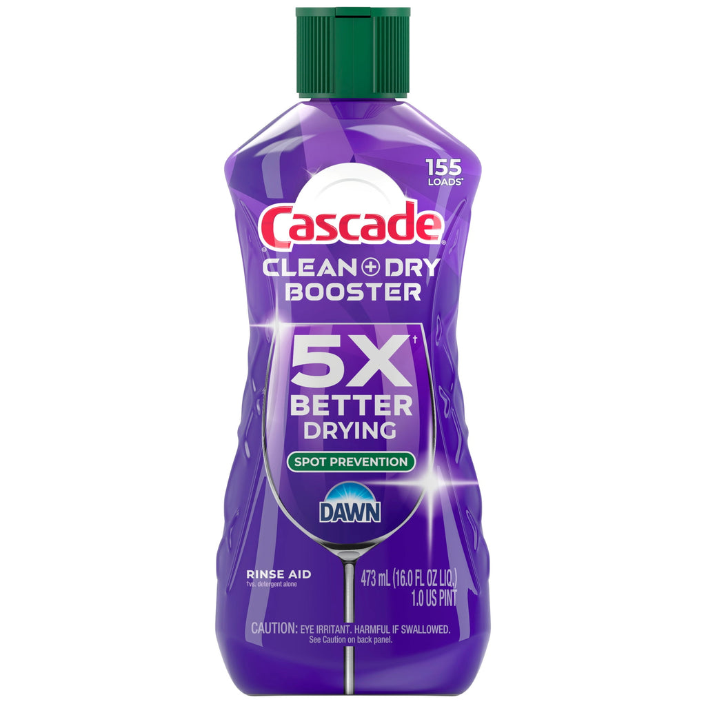 Rinse Aid Clean &amp; Dry Booster, 16oz