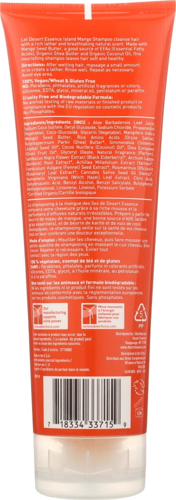Shampoo, Enriching, Island Mango, 8 fl oz (237 ml)
