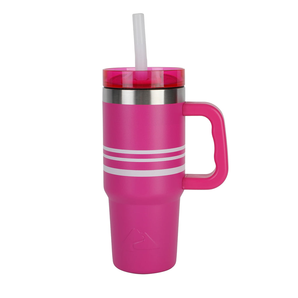 Ozark Trail 18 oz Stainless Steel Insulated Tumbler with Handle, Black