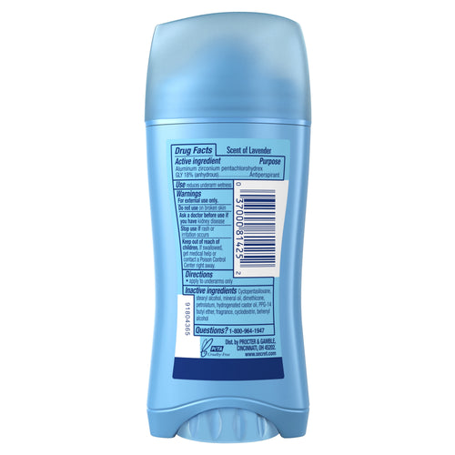 Antiperspirant Deodorant, Clean Lavender, 2.6 Oz