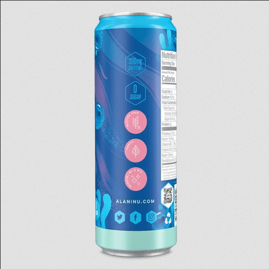 Energy Drink - Breezeberry - 12oz Cans (Single Cans)-Pack Of 2