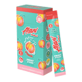 (12 pack) Alani Nu Energy Sticks, Juicy Peach, 10 Count, 200mg Caffeine, Zero Sugar