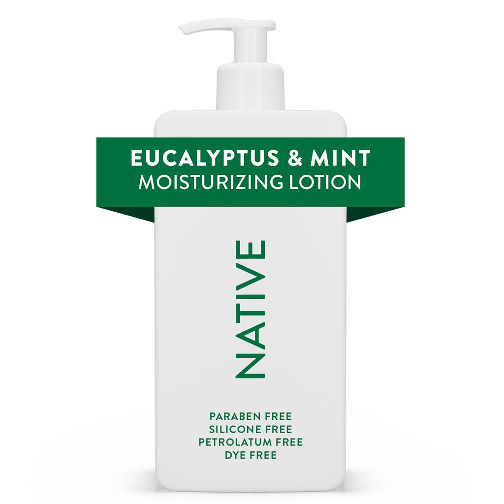 Moisturizing Hand &amp; Body Lotion, Eucalyptus &amp; Mint, Silicone Free, for Men and Women, 16.5 oz