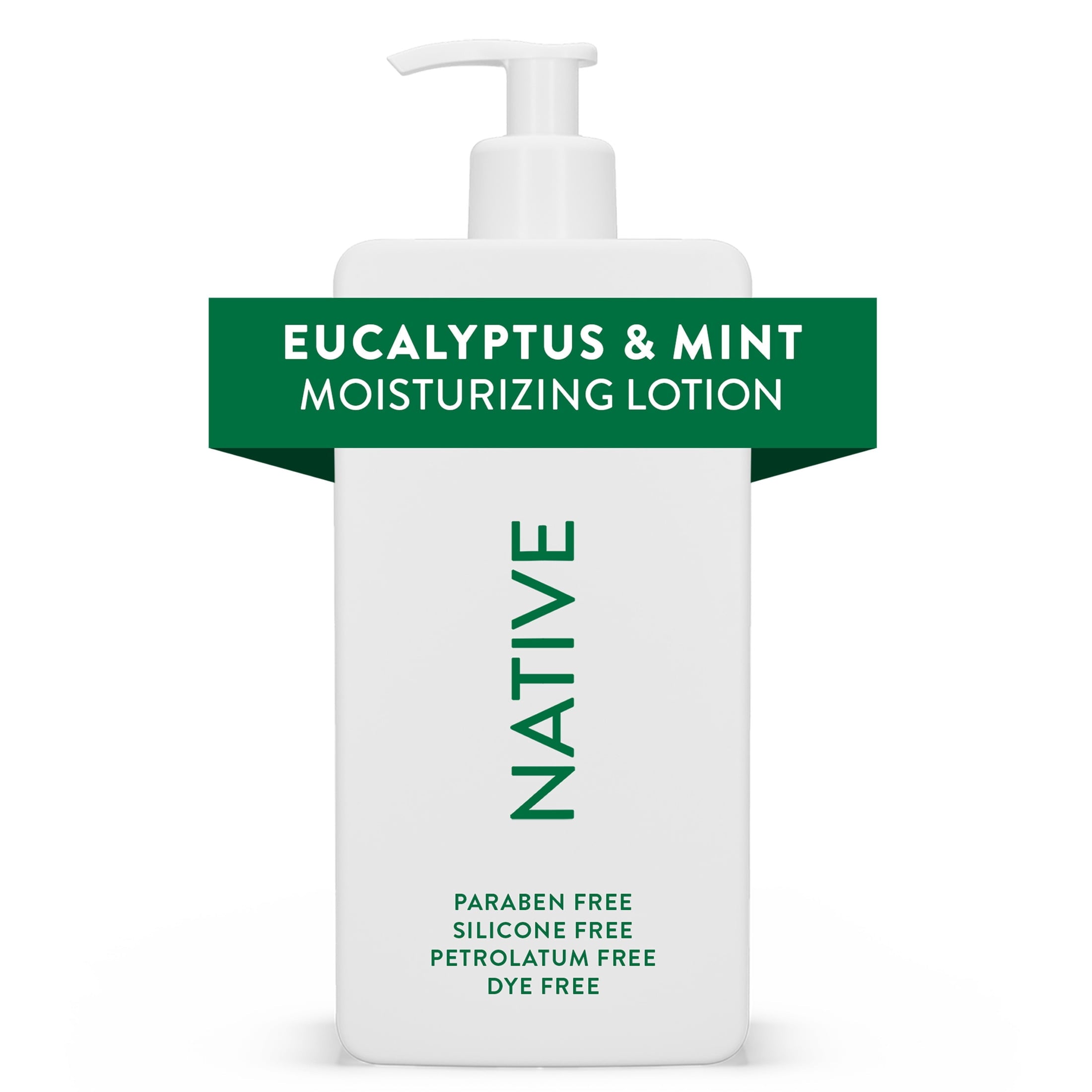 Moisturizing Hand &amp; Body Lotion, Eucalyptus &amp; Mint, Silicone Free, for Men and Women, 16.5 oz