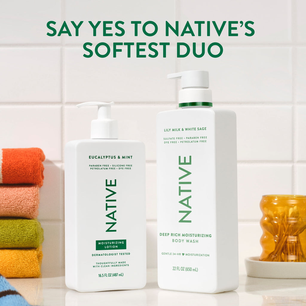 Moisturizing Hand &amp; Body Lotion, Eucalyptus &amp; Mint, Silicone Free, for Men and Women, 16.5 oz