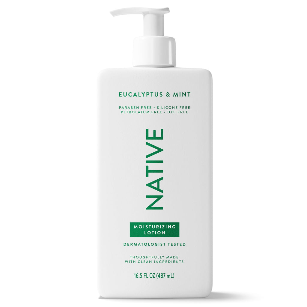 Moisturizing Hand &amp; Body Lotion, Eucalyptus &amp; Mint, Silicone Free, for Men and Women, 16.5 oz