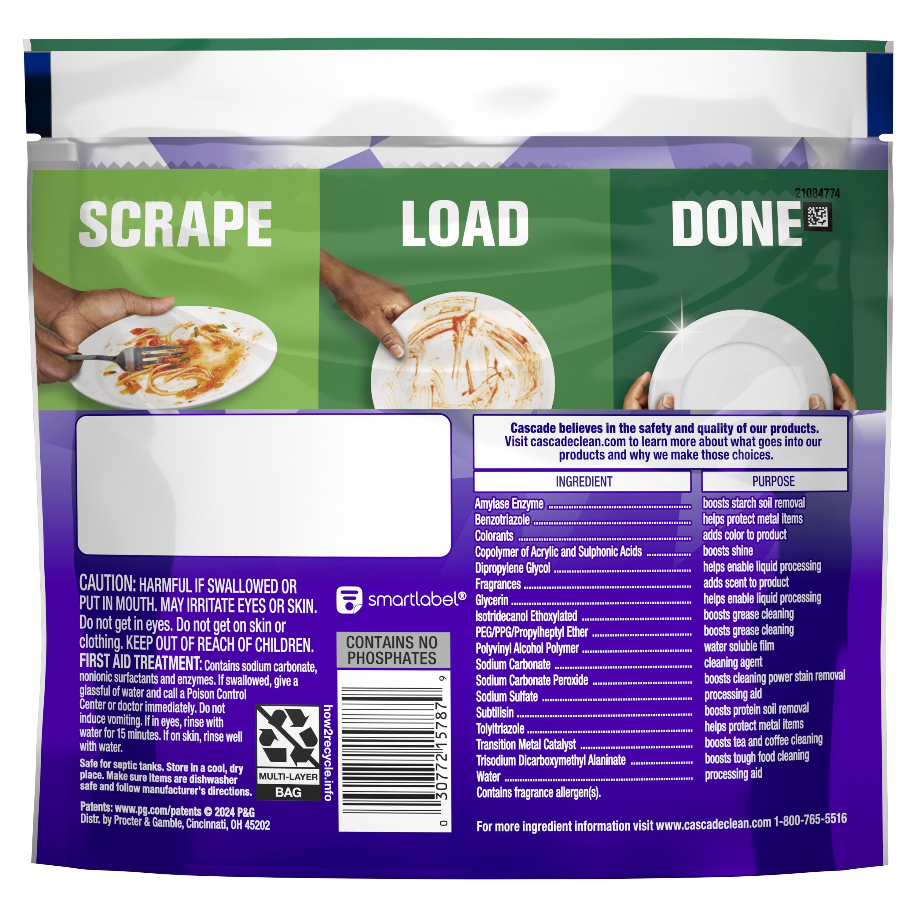 Platinum Plus Dishwasher Pods, Dishwasher Detergent, Dish Detergent Soap, Mountain, 9 Count