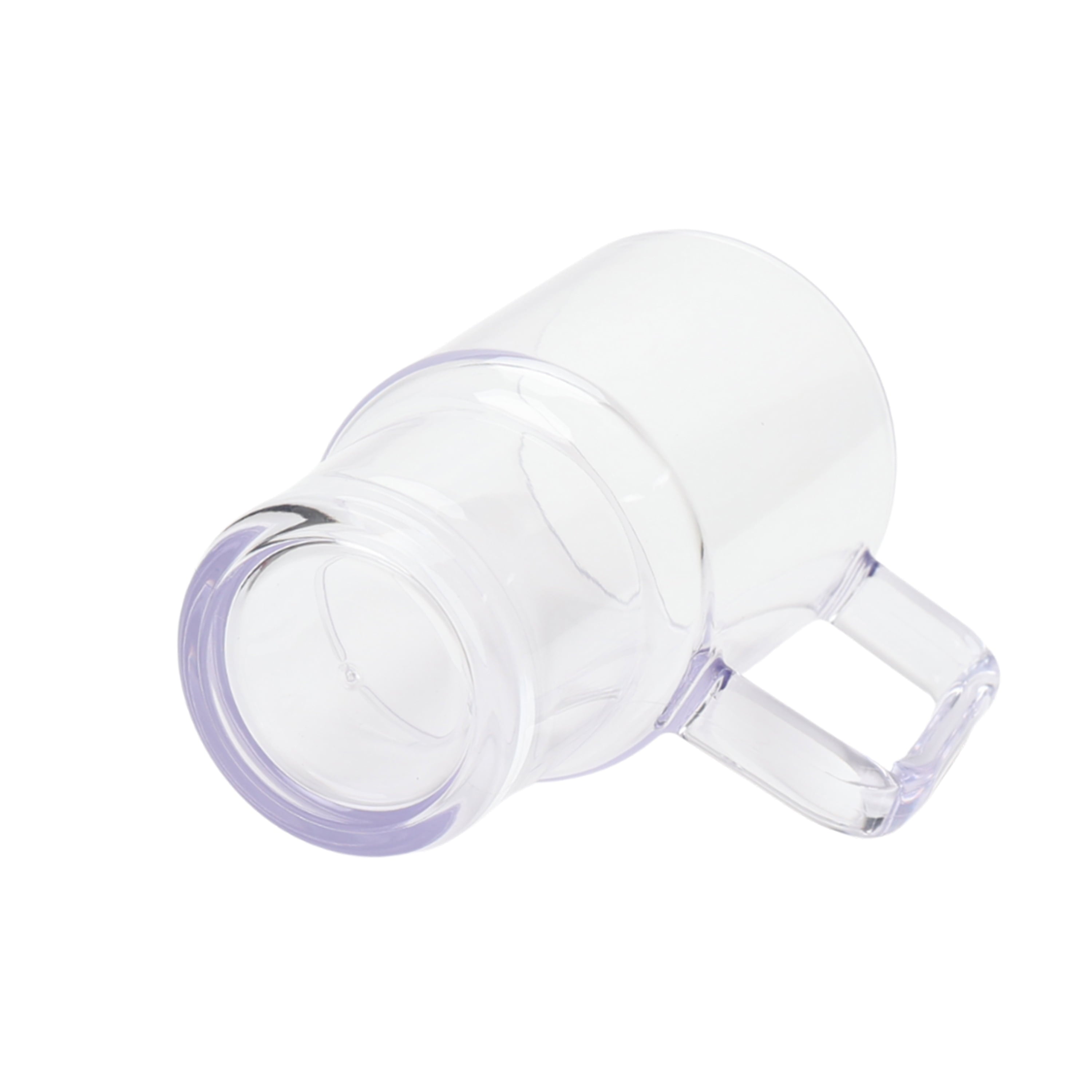 21-Ounce Acrylic Tumbler with Handle, Clear