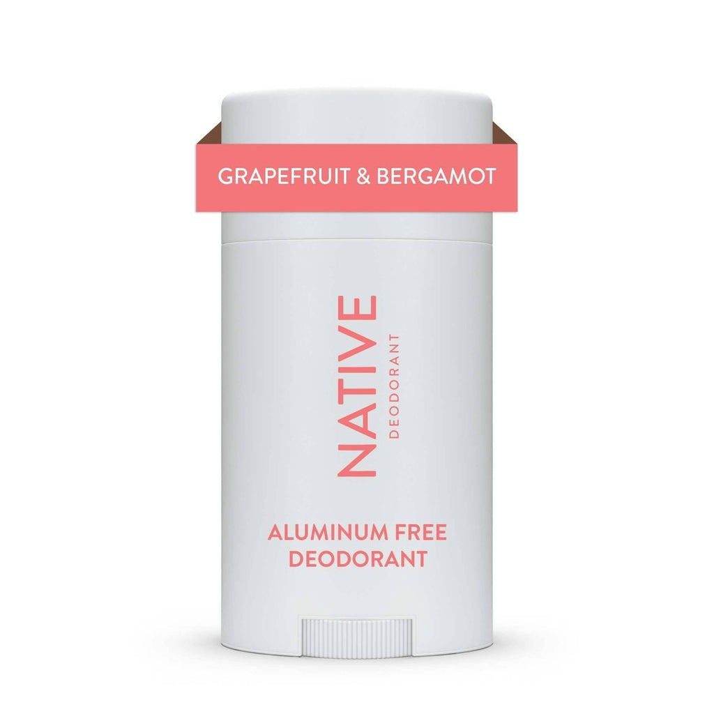 2X - Native Deodorant - Grapefruit Bergamot - Aluminum Free - 2.65 oz