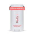 2X - Native Deodorant - Grapefruit Bergamot - Aluminum Free - 2.65 oz