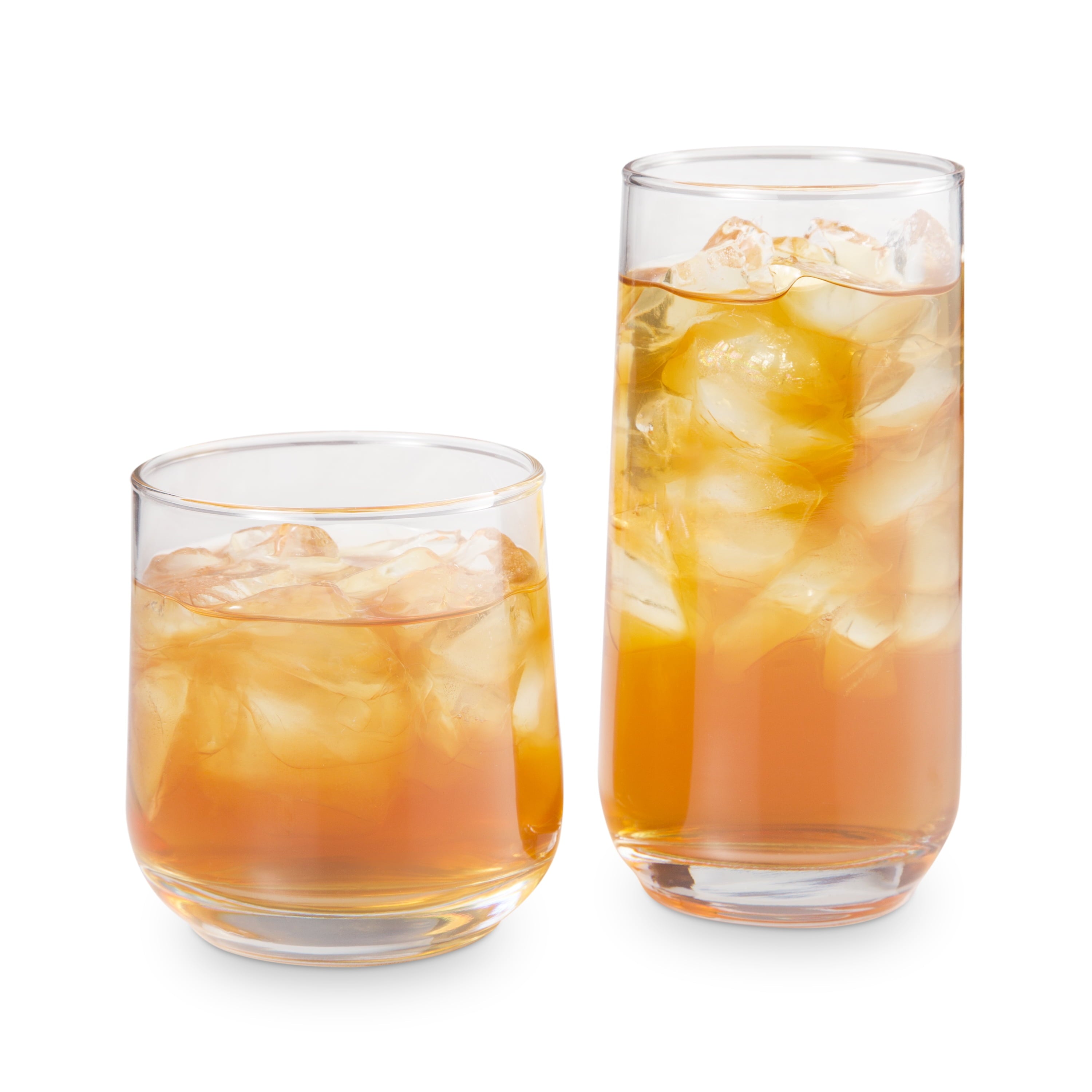 Better Homes &amp; Gardens Josie Glass Drinkware, Set of 16
