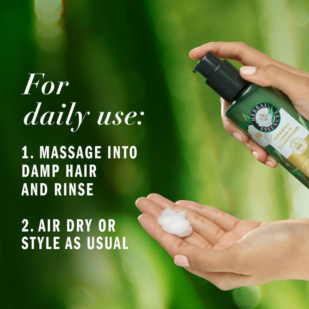 Leave in Conditioner, Aloe and Camellia Flower Oil, Certified Pure Plants, 7.6 fl oz