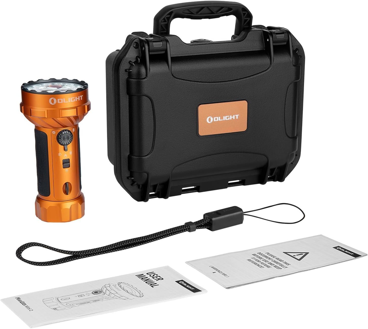 Marauder Mini 2 Bright Flashlight 10,000 Lumen with 750 Meters Beam Distance, Rechargeable Light with Dual Charging &amp; 5 Lighting Modes for Outdoor, Camping, Emergencies (Midnight Blue)
