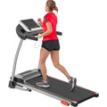 Ambifirner Easy Folding Treadmill with Adjustable Incline, Wide Running Deck, Foldable Design, Digital Monitor Mini Treadmill for Home Office