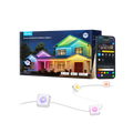 Outdoor Permanent Lights 2 (Elite), Smart Outdoor String Lights for House, H805AA01,RGBIC Smart Outside Lights with 65 Scene Modes,IP67 Waterproof, 100ft for Christmas, Holiday Decorations
