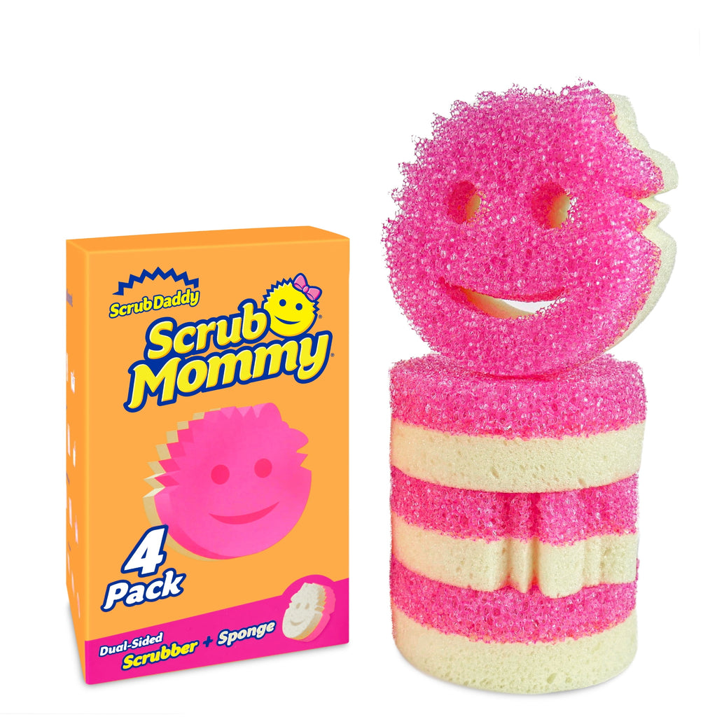 Original with Scrub Mommy Non-Scratch Cleaning Sponges, 8 Count