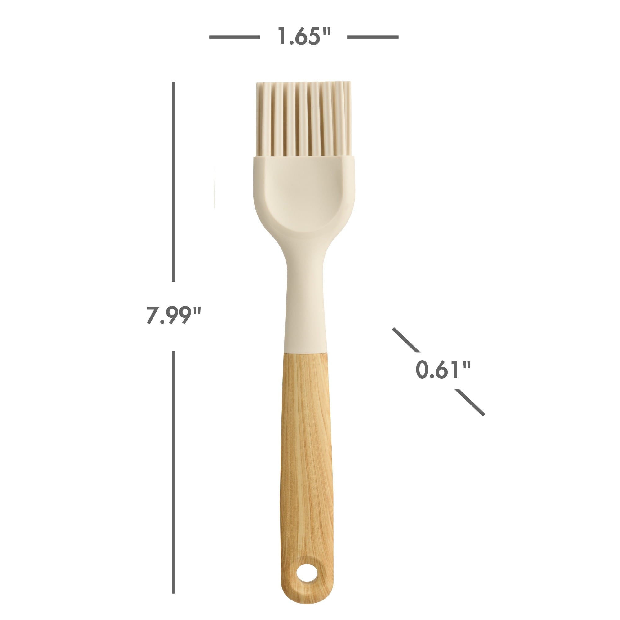 5 Piece Mini Utensils, Light Gray