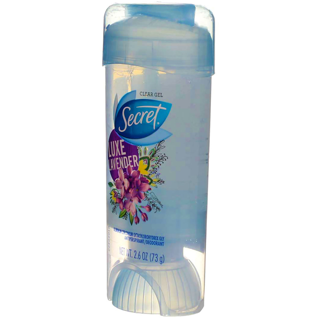 Anti-Perspirant Deodorant Clear Gel Luxe Lavender 2.7 oz - (Pack of 4)