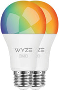 LED 1100 Lumens (75W Equivalent) Color Smart Home Bulb, 2 Pack