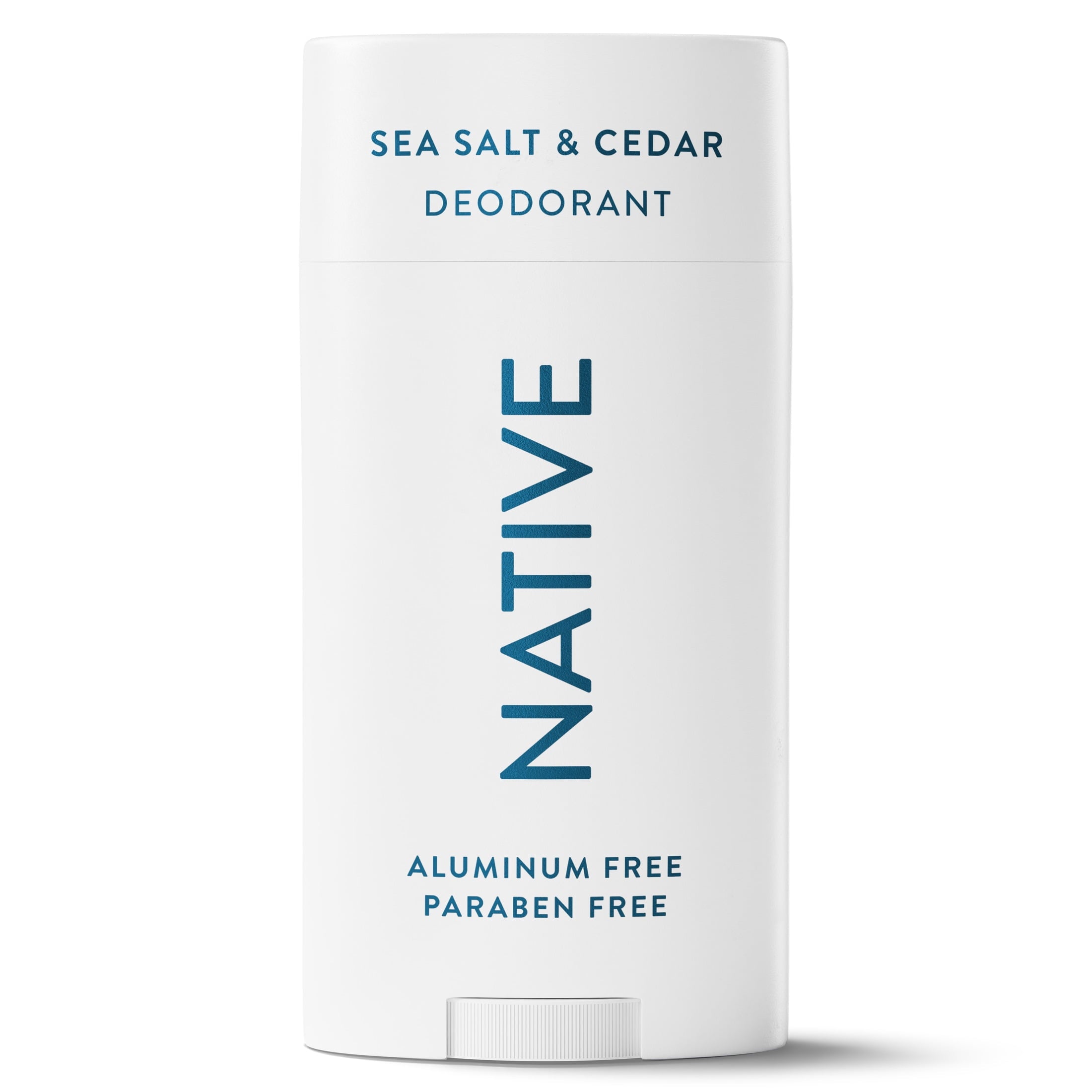 Aluminum Free Deodorant For Men, 72 Hour Solid Deodorant Stick, Sea Salt &amp; Cedar, 3.1oz