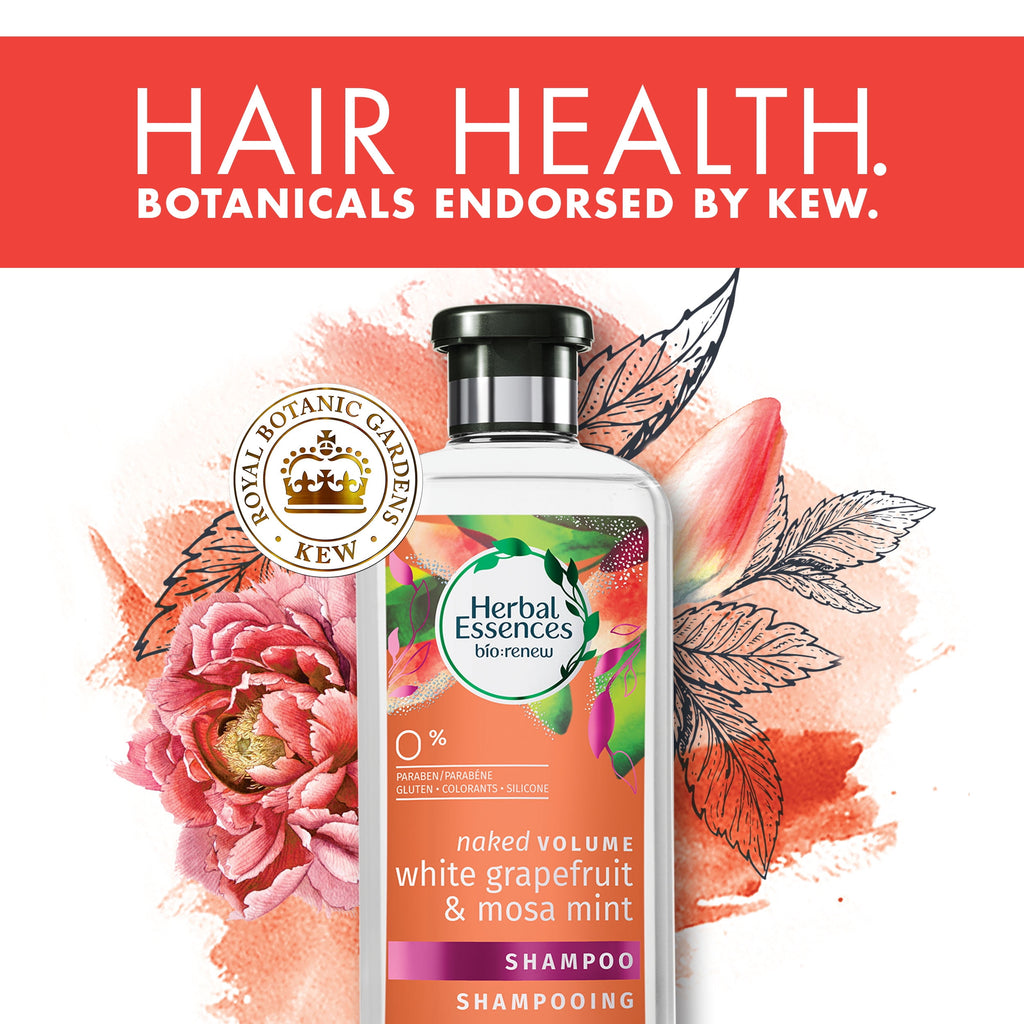 Bio:renew Volume Shampoo, White Grapefruit &amp; Mosa Mint, 2 Pk, 13.5 Fl Oz