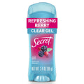 Fresh Antiperspirant Deodorant Clear Gel, Berry, 3.4 oz